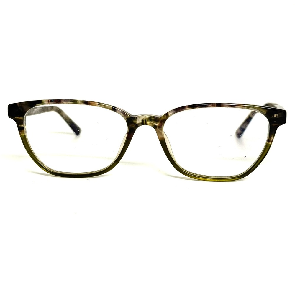 OGI Eyewear 7173/23 Marbled Green Grey Acetate Eyeglasses Frames 50-16-140 Japan